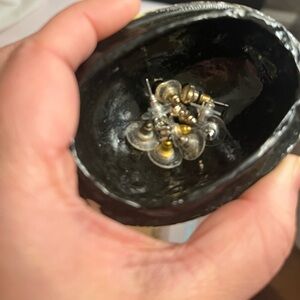 5 teeny earrings for my girl Ruby